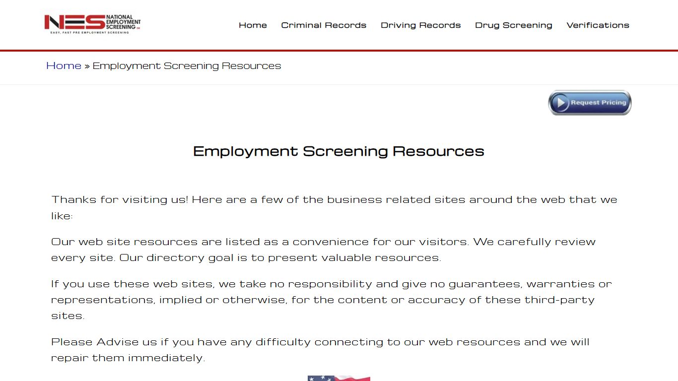 Employment Screening Resources - National Employment Screening